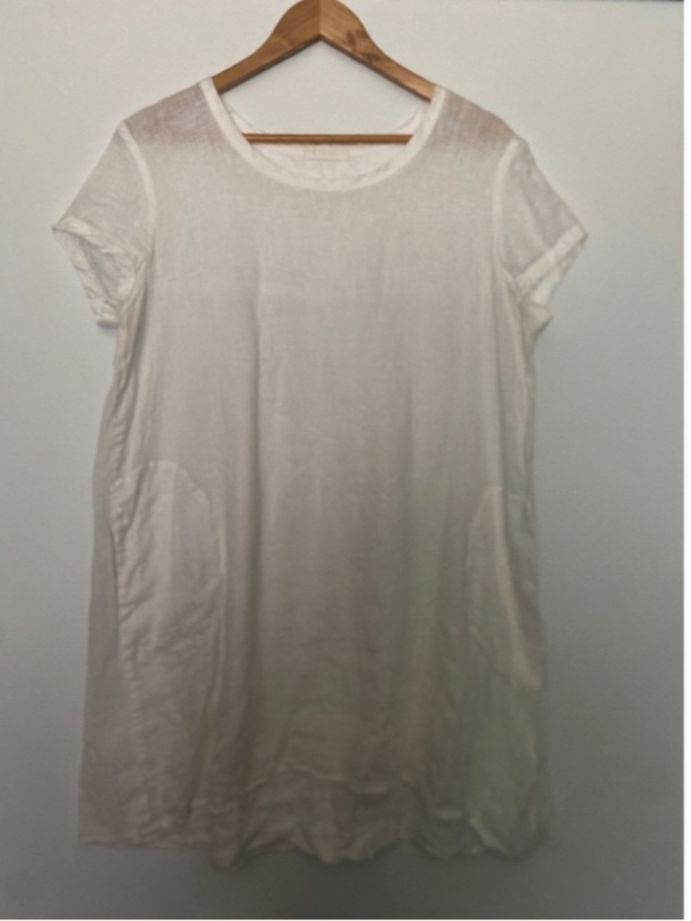 CP Shades L Linen Tunic Dress